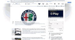Desktop Screenshot of alfaromeopress.com